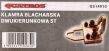 Klamra blacharska dwukierunkowa 5t firmy QUATROS QS14910