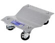 Rolki transportowe 680kg stalowe 2szt mobilny podnośnik wózek do kół 1500lbs firmy Geko