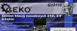 Zestaw kluczy nasadowych 21el 6-kątne firmy Geko
