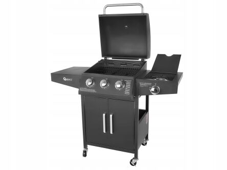 Gazowy grill ogrodowy 3+1 11,6 kw ruszt 4 palniki firmy GEKO G80515