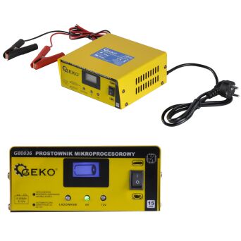 Prostownik mikroprocesorowy 6/12V 15a ładowarka