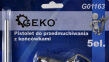 Pistolet do przedmuchiwania z końcówkami firmy Geko