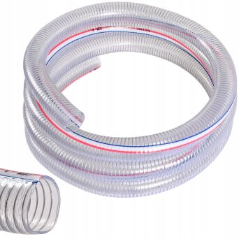 Wąż ssawny ssący 5m 2" 52mm do pompa do wody wzmacniany drutem