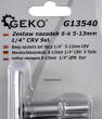 Zestaw długich nasadek 5-13mm firmy Geko
