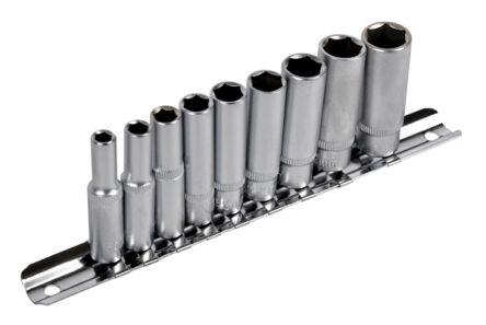 Zestaw długich nasadek 5-13mm firmy Geko