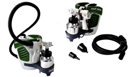 Pistolet elektryczny do malowania hvlp + kompresor 700W