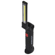 Lampa warsztatowa cob led 6W latarka z odchylaną głowicą i magnesem w podstawie firmy Bass Polska