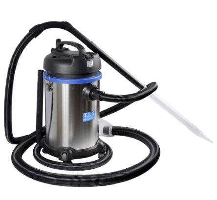 Odkurzacz do oczka wodnego basenu 1600W obudowa inox pompa do brudnej wody niemieckiej firmy T.I.P.