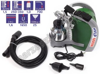 pistolet elektryczny do malowania hvlp+ kompresor