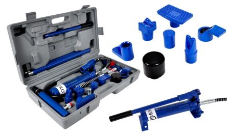 Zestaw rozpieraków hydraulicznych 4T rozpieraki hydrauliczne firmy Geko