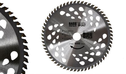 Tarcza piła do drewna widiowa 180mm 180x60T firmy Bass Polska