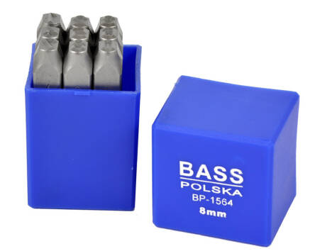 Znaczniki numerowe numerowniki numeratory 10mm cyfry 0-9 firmy Bass Polska