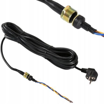 Przewód kabel zasilający do pompy z rozdrabniaczem 9.5m firmy GEKO G81449F