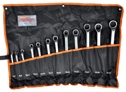 Zestaw kluczy klucze oczkowe 12szt 6-32mm firmy Bass Polska