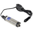Pompa zatapialna do spuszczania paliwa oleju ropy wody 12V / 230V uniwersalna pompka do oleju mini cpn 12V 15l/min 38mm firmy GEKO