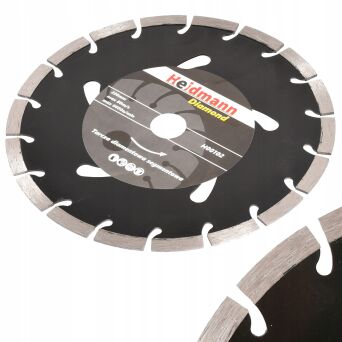 Tarcza diamentowa do betonu kostki cegły segmentowa 230mm