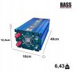 Przetwornica napięcia 12v/230v z pełnym sinusem 3000w/6000w firmy BASS POLSKA BP-5014 5014