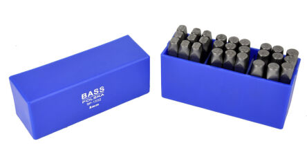 Znaczniki numeratory cyfry znaki specjalne 4mm firmy Bass Polska