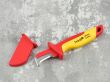 Nóż izolowany do usuwania izolacji kabli 180mm vde firmy TVARDY T00909