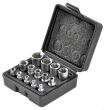 Zestaw nasadek torx wewnętrzny E4 E24 14szt komplet kluczy nasadowych torx 14el firmy BASS POLSKA