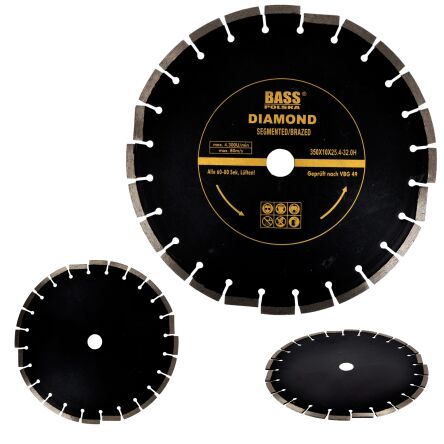 Tarcza diamentowa do asfaltu betonu 350mm firmy Bass Polska