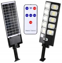 Lampa solarna zewnętrzna halogen led latarnia 1000w