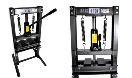 Mocna prasa hydrauliczna 8t firmy Bass Polska