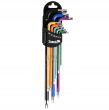 Klucze imbusowe torx długie s2 t10-t50 9szt tvardy firmy TVARDY T00123