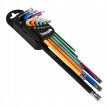 Klucze imbusowe torx długie s2 t10-t50 9szt tvardy firmy TVARDY T00123