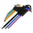 Klucze imbusowe torx długie s2 t10-t50 9szt tvardy firmy TVARDY T00123