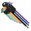 Klucze imbusowe torx długie s2 t10-t50 9szt tvardy firmy TVARDY T00123