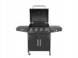Gazowy grill ogrodowy 4+1 14,5 kw ruszt 5 palników firmy GEKO G80516