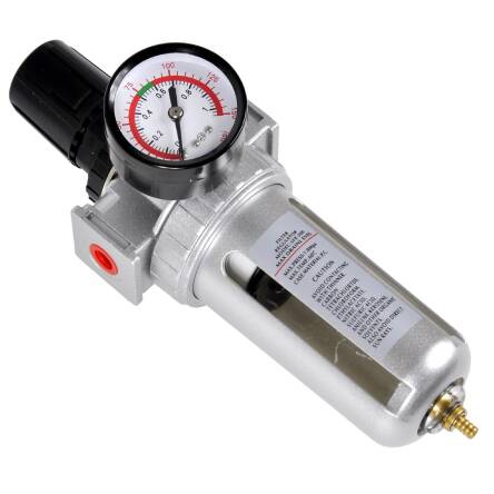 Reduktor ciśnienia filtr powietrza 1/4'' kompresor firmy Bass Polska BP-4623