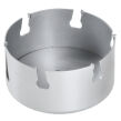 Koronka uniwersalna tct otwornica do betonu 146mm firmy DEDRA 08X146 + 08X003