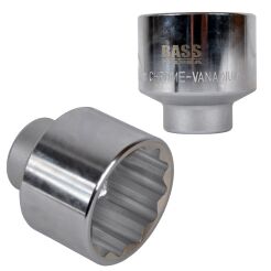 Nasadka 12-kątna klucz do piast 65mm 3/4"