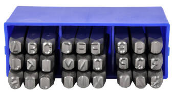 Znaczniki literowe literowniki literatory A-Z 10mm 