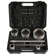 Zestaw otwornic z widią do betonu 9el 30-100mm otwornica koronka firmy GEKO G39981