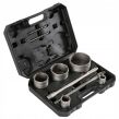 Zestaw otwornic z widią do betonu 9el 30-100mm otwornica koronka firmy GEKO G39981