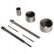 Zestaw otwornic z widią do betonu 9el 30-100mm otwornica koronka firmy GEKO G39981