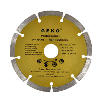 Tarcza diamentowa do betonu 230mm segmentowa