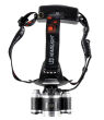 Akumulatorowa latarka czołowa led - czołówka lampa warsztatowa diodowa led cree xm-l T6 zoom 2200mAh 1000lm firmy Bass Polska