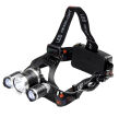 Akumulatorowa latarka czołowa led - czołówka lampa warsztatowa diodowa led cree xm-l T6 zoom 2200mAh 1000lm firmy Bass Polska