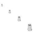Zestaw nitonakrętek aluminiowych M3 - M10 150el. nitonakrętki aluminiowe 150szt firmy GEKO