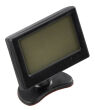 Bezprzewodowy - wifi zestaw czujników parkowania + monitor wyświetlacz ekran lcd czujniki parkowania cofania na tył - czujnik - 4 x sensor - buzzer firmy LAGO