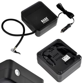 Mini kompresor samochodowy 12v 120w lampa led