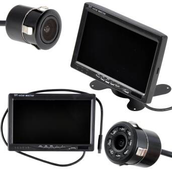 Wyświetlacz monitor lcd tft 7' + kamera cofania
