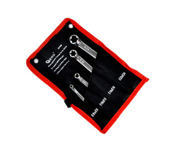 Klucze oczkowe torx zestaw kluczy E6 - E24 crv