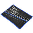 Komplet kluczy płasko oczkowych 12szt 8-19mm z grzechotką G10343 GEKO