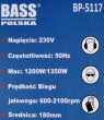 Polerka samochodowa dwukierunkowa 1350W firmy Bass Polska