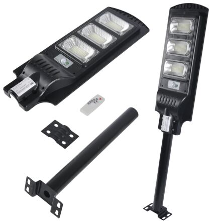 Latarnia lampa zewnętrzna solarna led pilot 120w